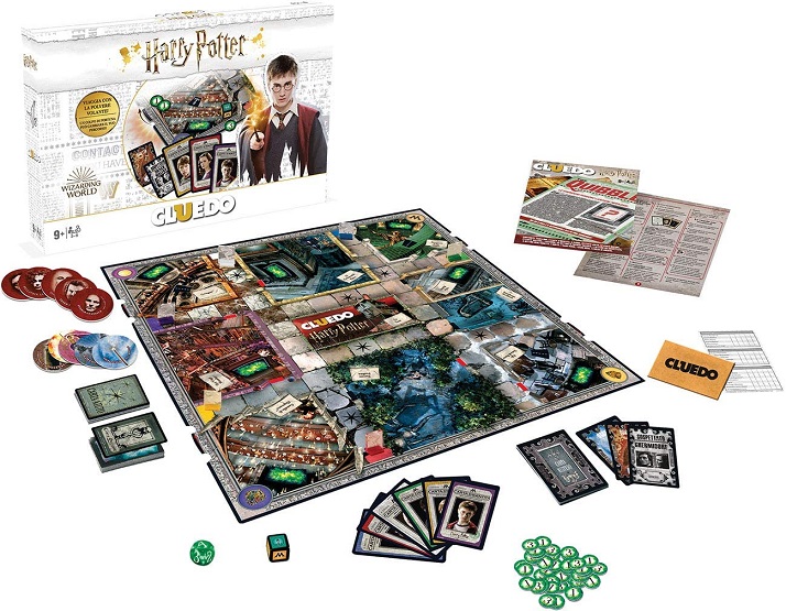 Gioco da Tavolo-Cluedo Harry Potter Edizione da Collezione