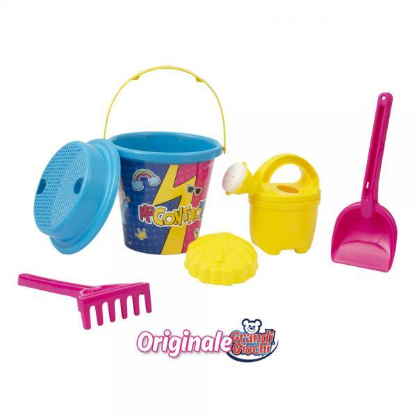 Grandi Giochi Me Contro Te SECCHIELLO  Kit Mare Base, MEU11000, Multicolore