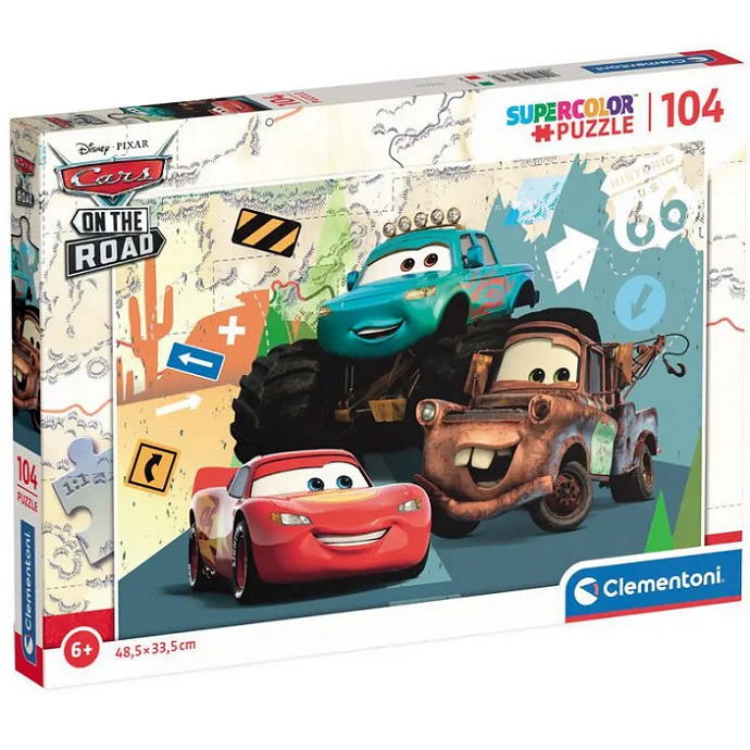 Puzzle 104 Pz. Maxi – Cars 27168