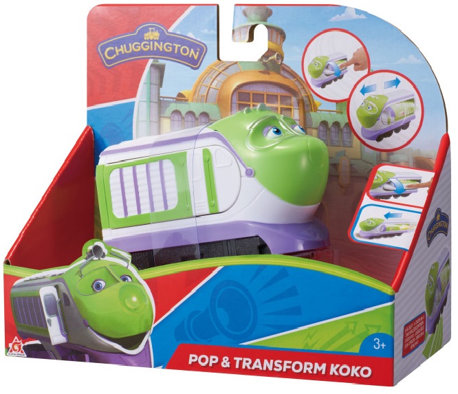 Auldey Toys Chuggington Pop e trasforma Koko