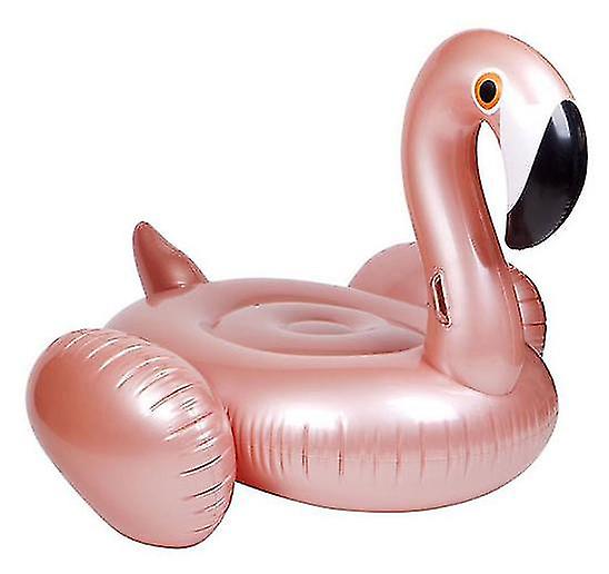 flamingo gonfiabile gigante ORO ROSA
