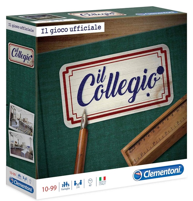 Clementoni- Giochi da Tavolo Il Collegio, Multicolore, 16561