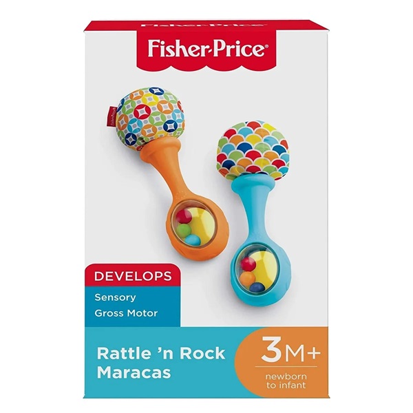 Maracas Baby Fisher-Price Rattle ‘n Rock