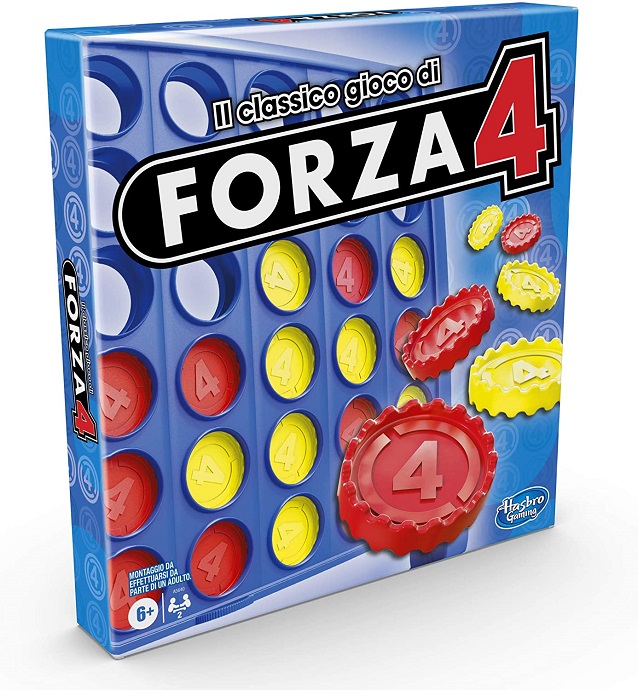 Hasbro Gaming – Forza 4, Gioco in Scatola, versione 2020 in italiano