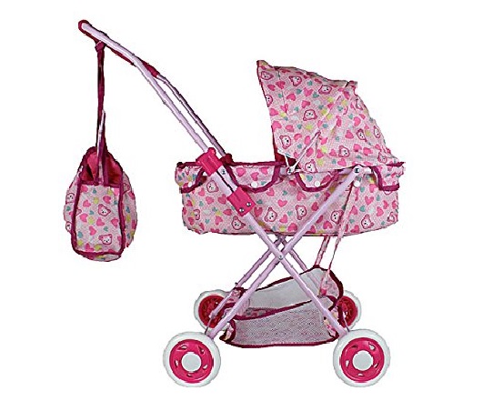 Baby Teo – Carrozzina in matallo con ruote morbide