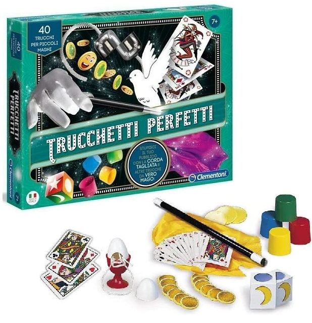 lementoni- Trucchetti Perfetti Giochi da Tavolo, Multicolore, 11558