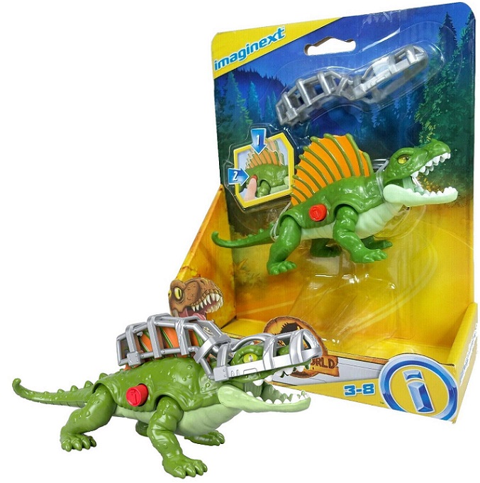 Mattel Jurassic World Imaginext Figure Dinosauro Dimetrodon