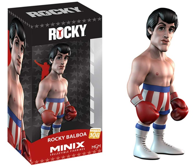 Minix figura da collezione Rocky Baolboa dal film rocky IV