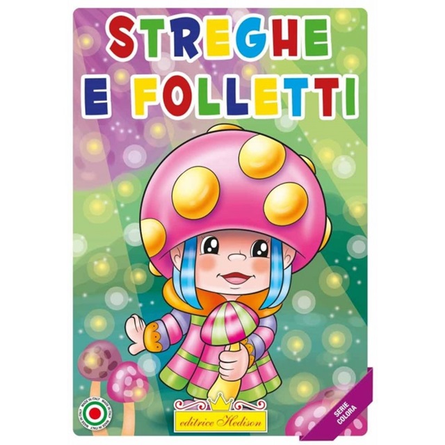 Colorare – Streghe e Folletti da colorare