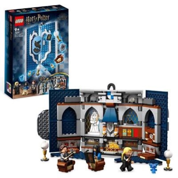 Lego harry potter stendardo casa corvo nero