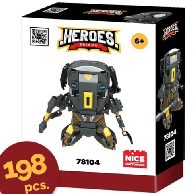 Heroes Bricks Hunter di Nice