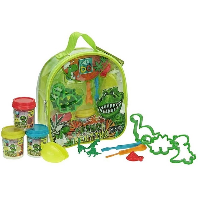 Nice Group – Dino Dentino Zainetto set Pasta da modellare