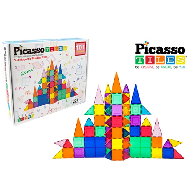 Picasso Tiles – 3D Magetic Building Magnetic Piastrelle Building 101