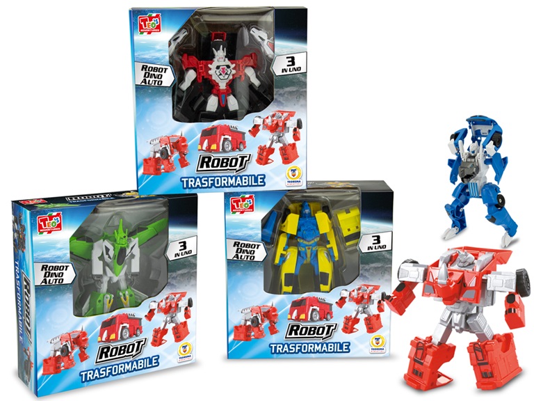 TEOS’ – ROBOT TRASFORMABILE 5 MDL ASS.