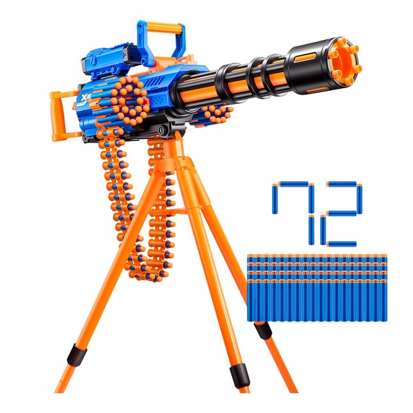 Fucile a giocattolo con mirino X-shot insanity rage fire motor con 72 dardi
