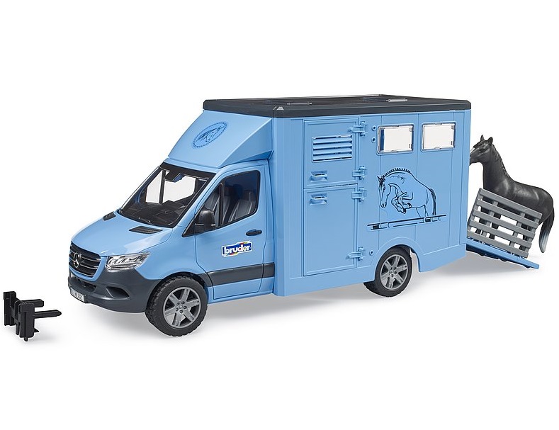 Bruder mb  sprinter trasporto animale  02674