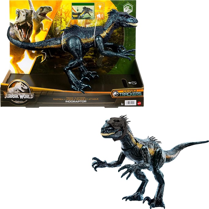 Indoraptor Dinosauro Attacca e Ruggisci, HKY11