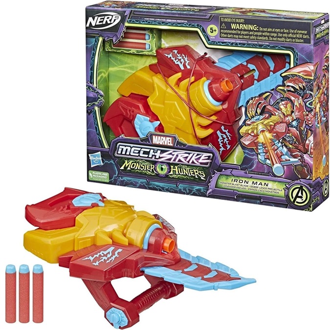 Marvel Iron Man – Mech Strike Moster Hunter Blaster Marvel By Nerf