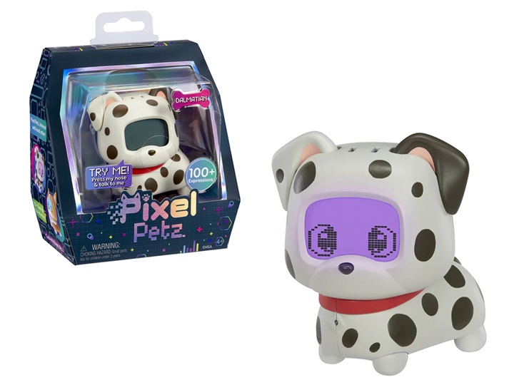 Pixel Petz – Dalmatian: Animale Domestico Digitale Multicolor Interattivo, Gioco Unisex per Bambini 4+ | MGA Entertainment