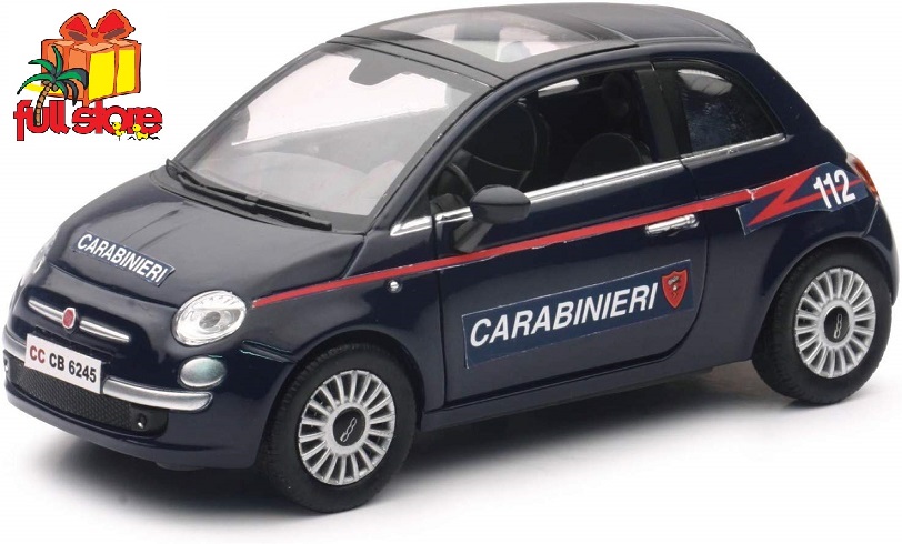 New Ray – Auto Fiat 500 Carabinieri in Scala 1:24 – NEW-71363