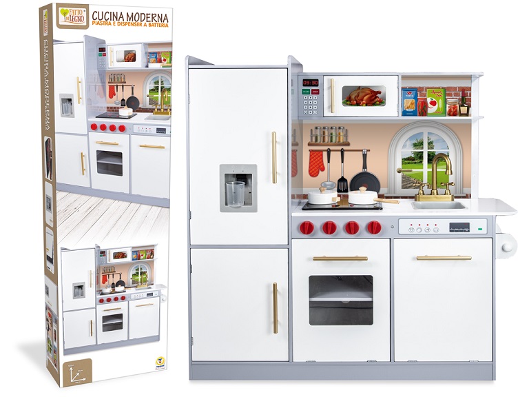 TEOREMA CUCINA IN LEGNO MULTIFUNZIONE CON ACCESSORI 40606