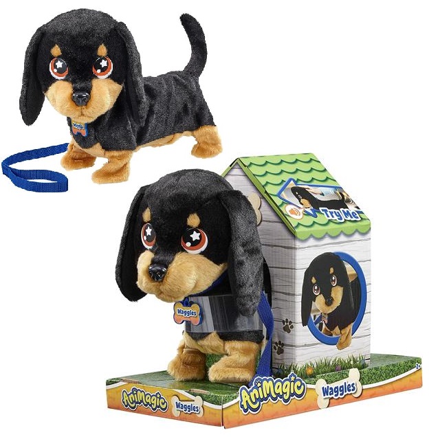 Goliath Toys Animgaic Wagglers The Dog Cane Rot Wailer interattivo