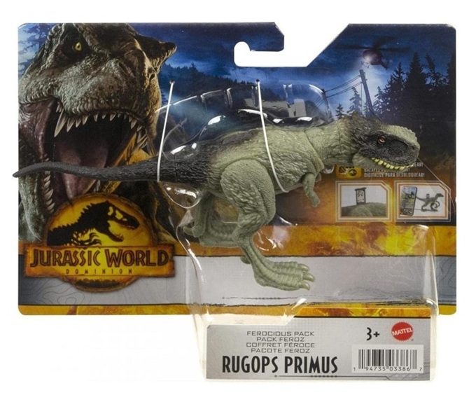 JURASSIC WORLD RUGOPS PRIMUS ATTACCO GIURASSICO