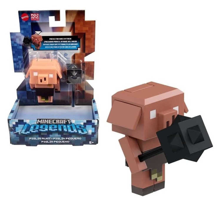 Mattel Minecraft Legends Piglin Runt