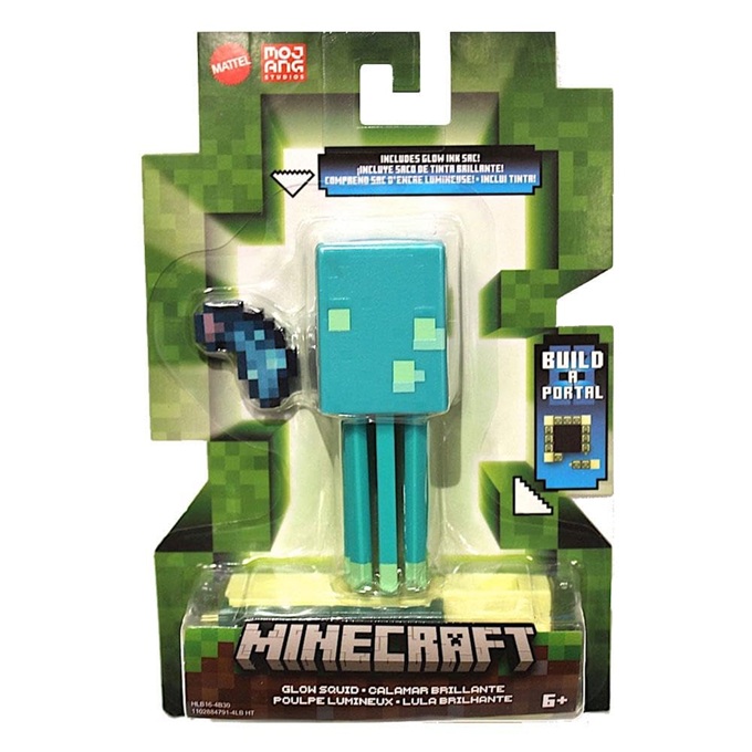 Mattel Minecraft Core 8 – Glow Squid