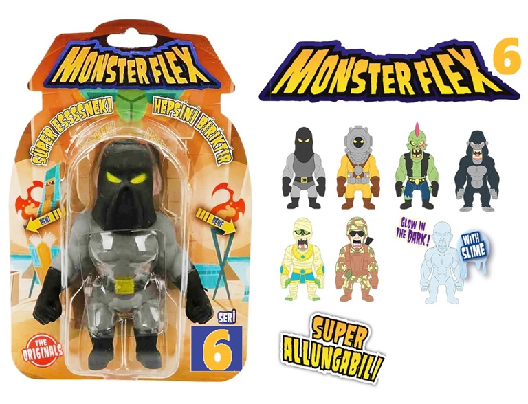 MONSTER FLEX 14 SOGG ASSORTITI SERIE 6