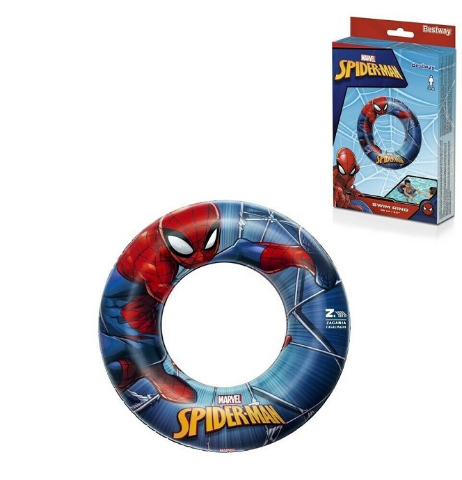 Ciambella Galleggiante Marvel Spiderman Diam.56 cm da 3 a 6 anni