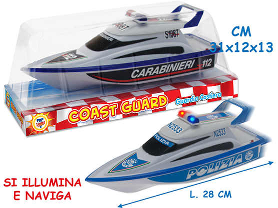 Barca Carabinieri/Polizia b/o in cupola