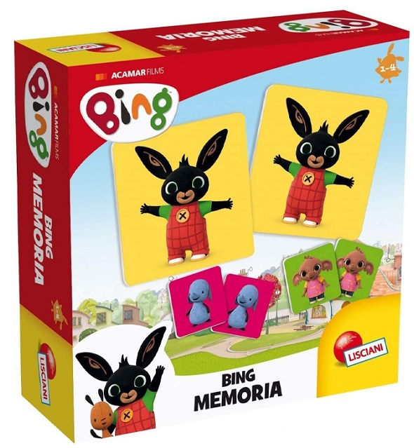 Bing 74693 Memoria Puzzle, Multicolore