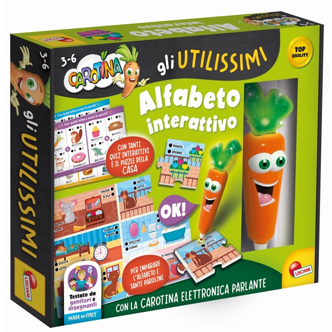 Carotina Penna Parlante Gli Utilissimi Alfabeto Interattivo