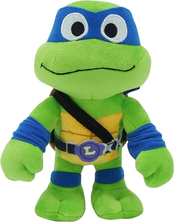 NINJA TURTLES MUTANT MAYEN TARTARUGHE NINJA PELUCHE 23 CM SOGG.LEONARDO