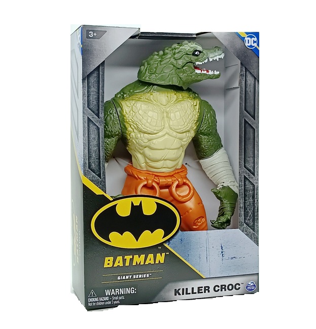 DC Comics, Giant Series Batman Action Figure, 30 cm Super Hero Collectible Sogg. Killer Croc Età 3+