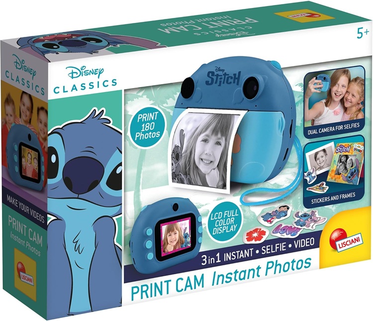 Disney Stitch Print Cam Hi-Tech