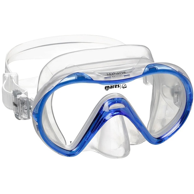 Maschera Subaquea Mares Vento Jr. 8-14 anni Col. Blu
