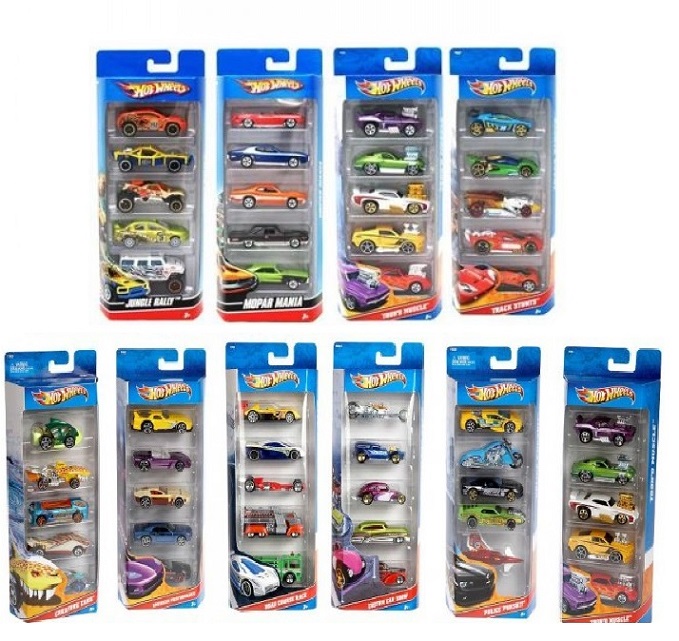Hot Wheels Automodelli assortiti 5 pz.