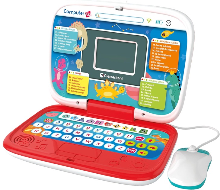 Clementoni – Smart Start Laptop Gioco Educativo 4 Anni Laptop per Imparare Lettere, Numeri 16482