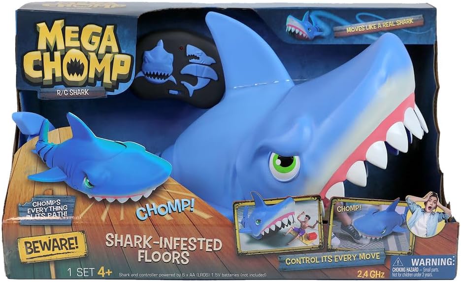 Mega Chomp Shark infested Floors Squalo radiocomandato
