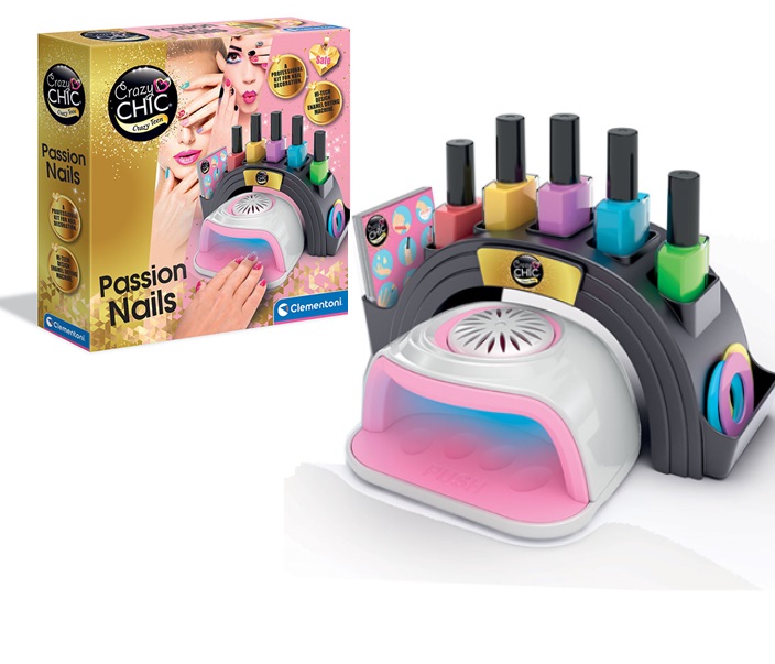 Clementoni crazy chic passion nails