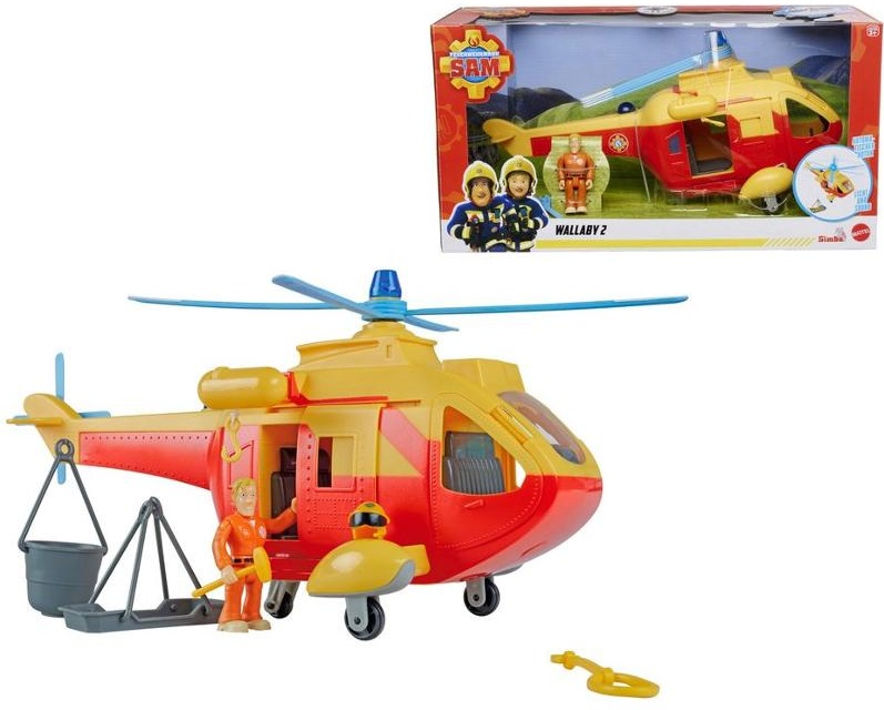 Sam il Pompiere –  New Elicottero Wallaby luci e suoni