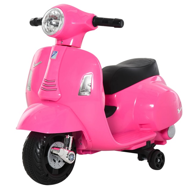Mini Vespina Gts Deluxe  Piaggio 6 V. Prodotto Ufficiale Col.Rosa