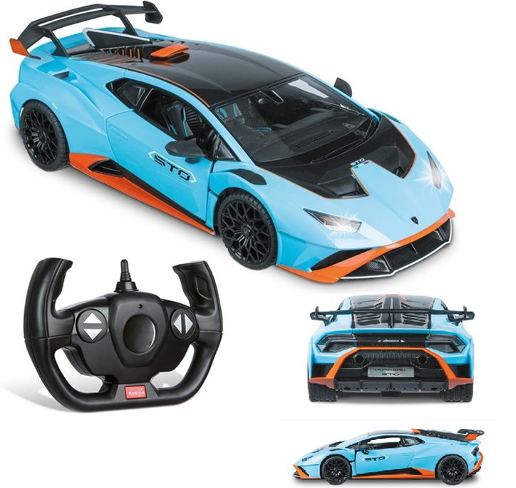 Lamborghini Huracan STO 2.4GHz, Modello in Scala 1: 14, fino a 10 km/h di Velocità