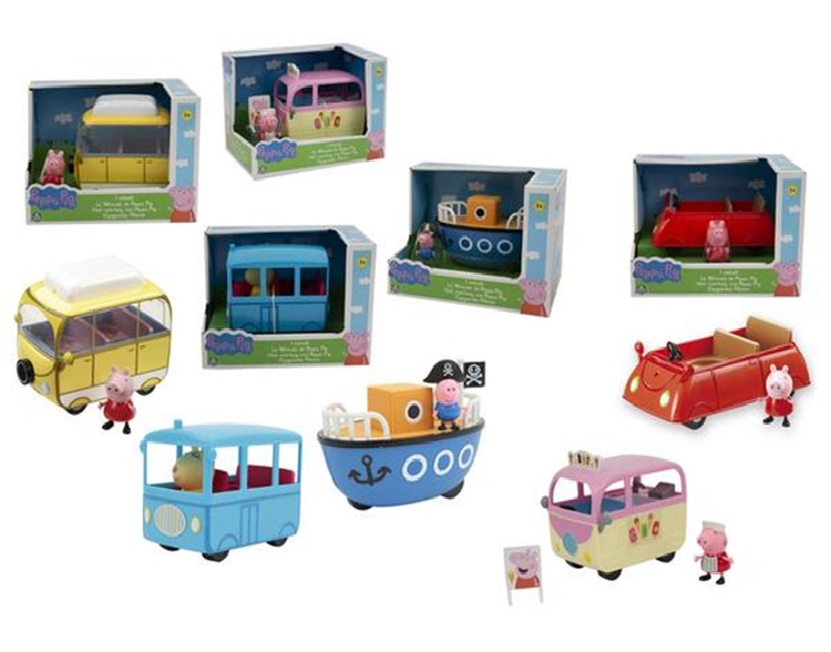 Peppa Pig Veicoli Assortiti