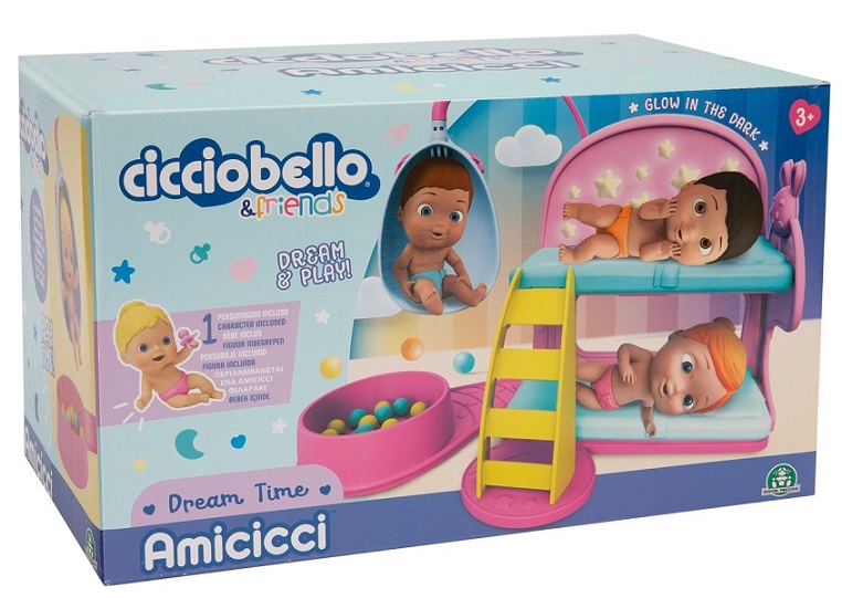 Cicciobello – Amicicci Dream & Play Lettino a castello