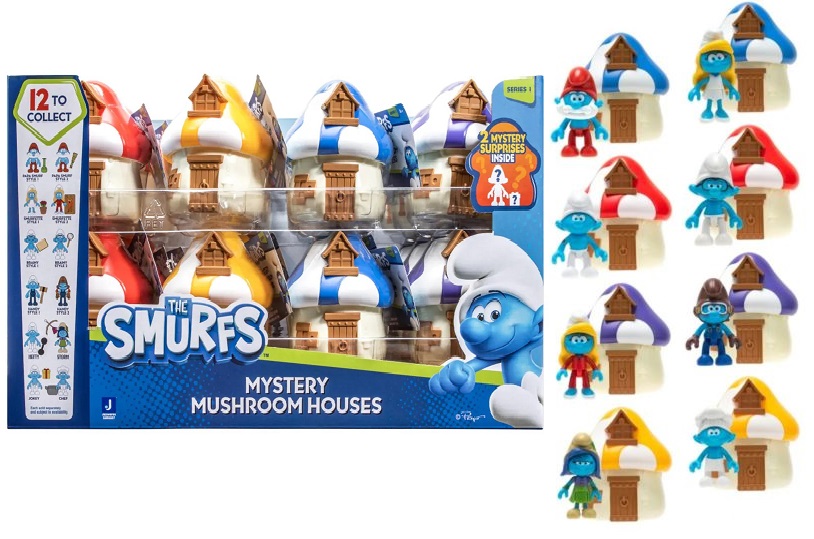 Puffi – Mystery Mushroom House, Casetta con personaggio a sorpresa