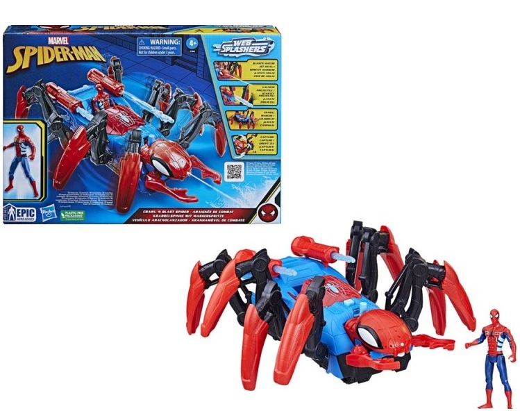 Spiderman colpisci e cattura Web Splasher Hasbro