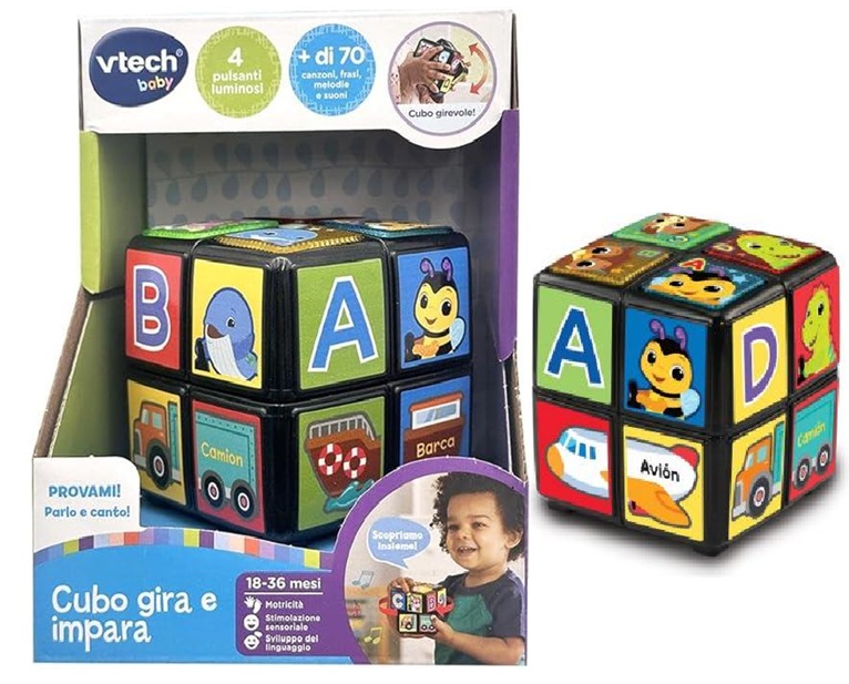 V-Tech – Cubo gira e impara